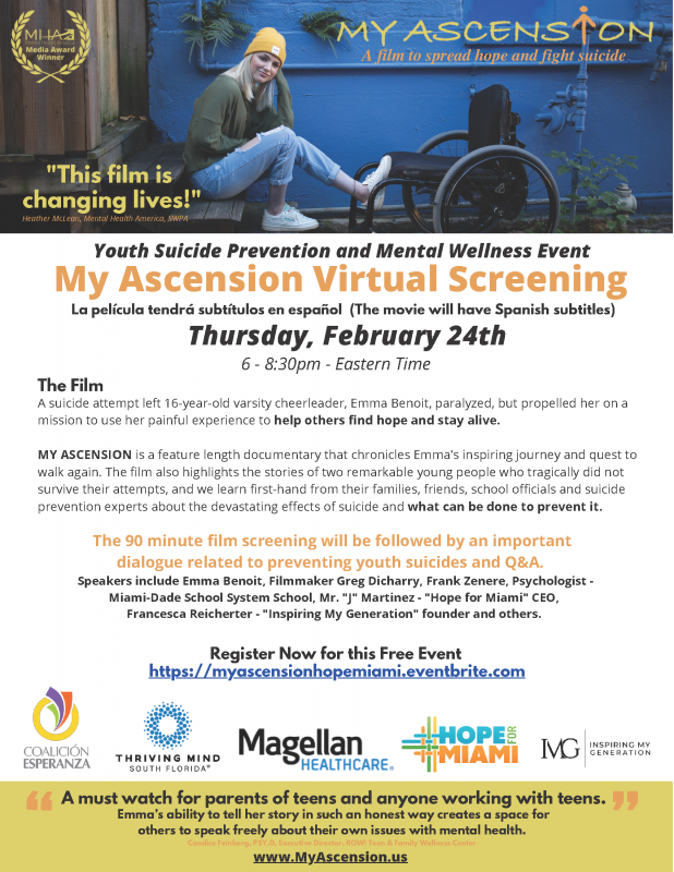 My Ascension Florida Virtual Screening
