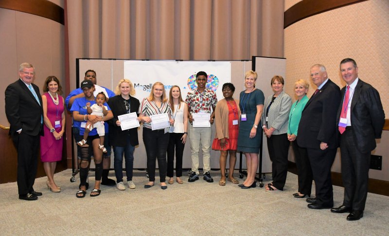 Grant awards at the Magellan Healthcare Children's Mental Health Summit on May 4, 2022