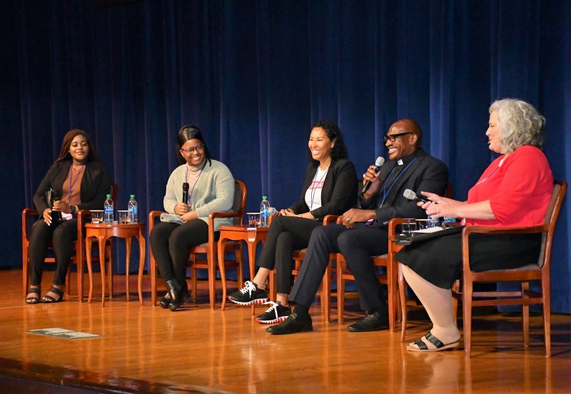 Panel discussion at the Magellan Healthcare Children's Mental Health Summit on May 4, 2022