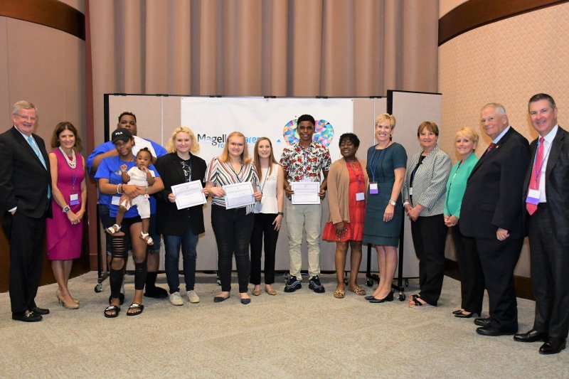 Grant awards at the Magellan Healthcare Children's Mental Health Summit on May 4, 2022